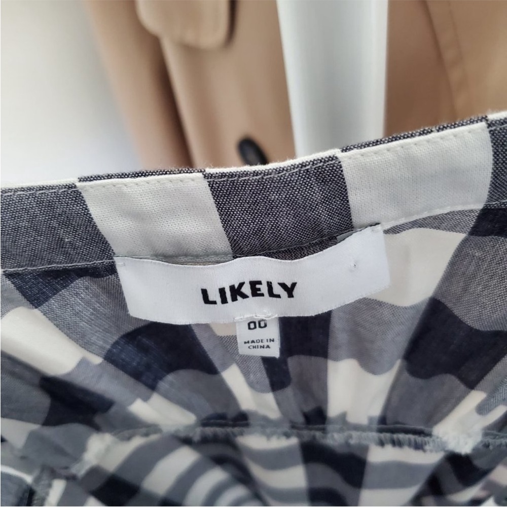 Likely 00 cotton dress plaid minka - Picture 10 of 12